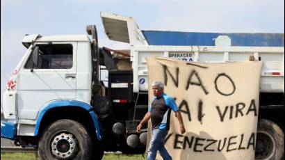 Huelga de Camioneros en Brasil