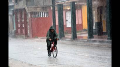 Intensas lluvias en Cuba