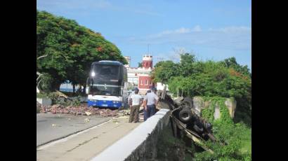 Accidente de tránsito en Matanzas