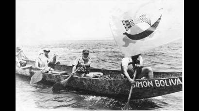 En canoa del Amazonas al Caribe