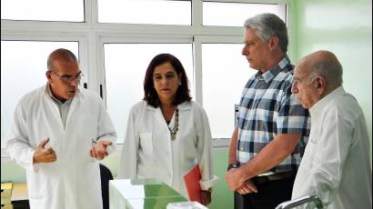 Inaugura Miguel Díaz-Canel nueva sede del Instituto de Hematología e Inmunología