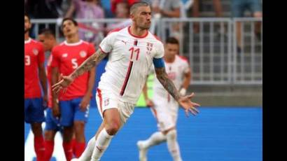 Serbia vence a Costa Rica por 1 a 0 en Mundial Rusia 2018