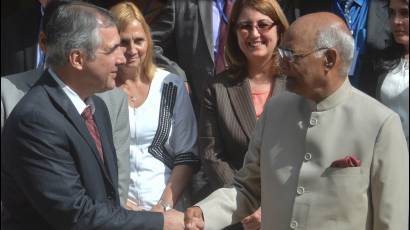 Presidente de la India expresó su admiración por el alto nivel científico y los resultados que la mayor de las Antillas ha alcanzado en el campo de la biotecnología y la industria farmacéutica