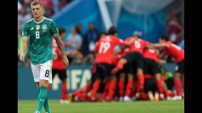 Conmoción en el mundo del fútbol: Alemania ha quedado eliminada del Mundial de Rusia 2018