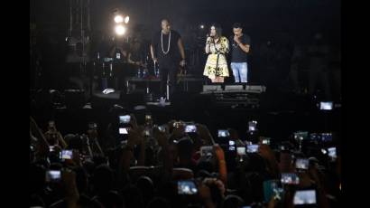 Concierto de Gente de Zona y Laura Pausini