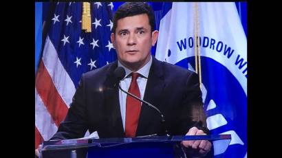 Sergio Moro en el Woodrow Wilson Center