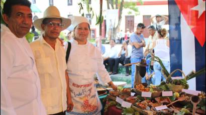Evento culinario en Cuba
