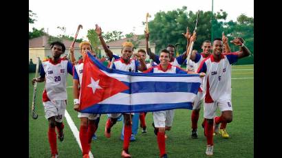 Hockey sobre césped de Cuba en Barranquilla 2018