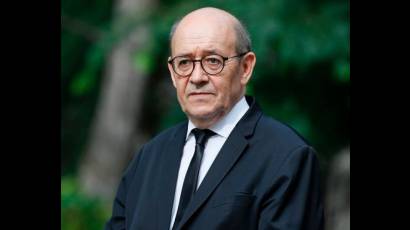Canciller francés Jean Yves Le Drian