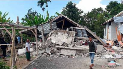 El epicentro del temblor se ha ubicado a 7,5 kilómetros de profundidad