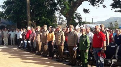 Celebran el 60 aniversario de la fundación del Frente Guerrillero de Pinar del Río