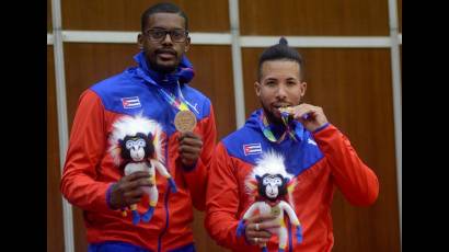 Jorge Moisés Campos y Andy Pereira ganaron el oro en el doble masculino