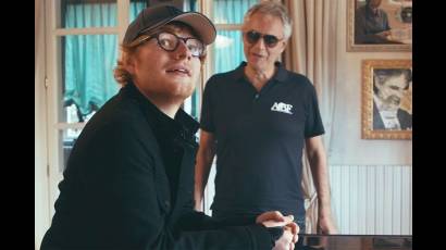 Ed Sheeran  y Andrea Bocelli