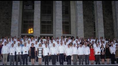 Embajadores cubanos realizan acto de juramentación en la Habana
