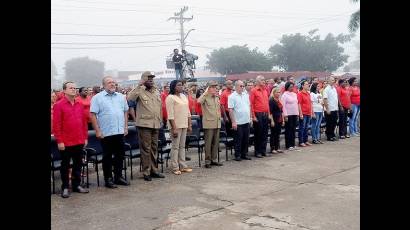 Presidió Raúl en el municipio de Segundo Frente