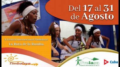 Anuncian X Festival Internacional La Ruta de la Rumba