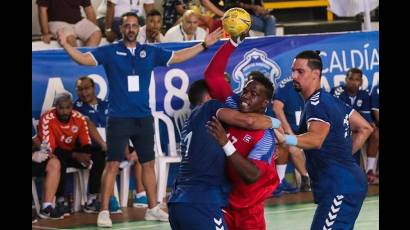 Balonmano masculino campeón en Barranquilla 2018