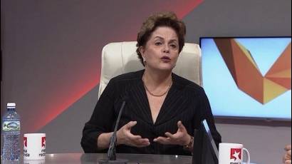 Dilma Rouseff en Cuba