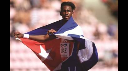 El triplista Jordan Díaz