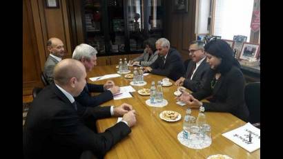 Rusia y Cuba analizan las perspectivas para la profundización de los nexos bilaterales.
