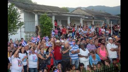 Celebran liberación de Güinía de Miranda