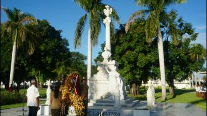 Homenaje a Carlos Manuel de Céspedes.