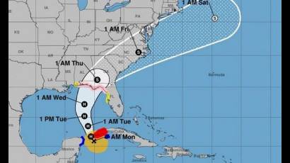 Cuba se encuentra en alerta por el paso cercano de la tormenta tropical Michael