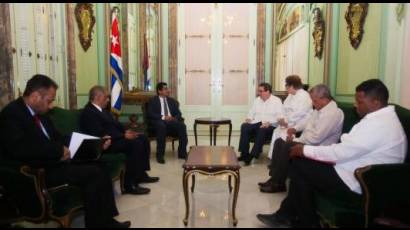 Canciller cubano recibió al Viceministro de Asuntos Políticos de Yemen