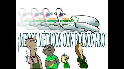 Bolsonaro y los médicos cubanos
