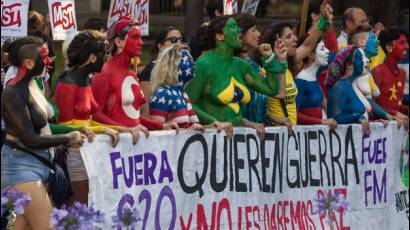 Manifestaciones en Buenos Aires