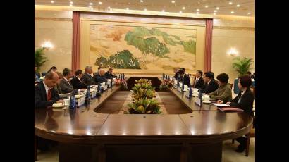 El Presidente Miguel Díaz-Canel Bermúdez llegó este miércoles a Beijing