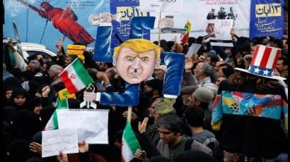 Jornada de protestas en Irán