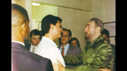El Comandante en Jefe Fidel Castro