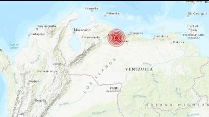 Temblor de 4.9 de magnitud en Venezuela