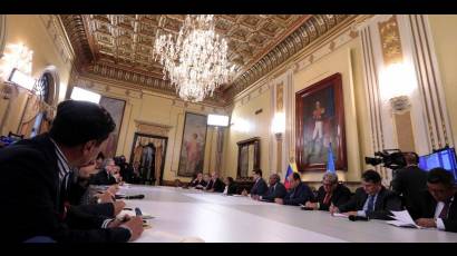 Presidente Maduro se reunió con representantes de la ONU