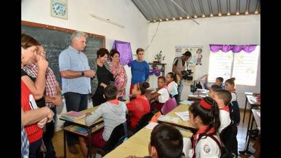 Visita gubernamental a Sancti Spíritus