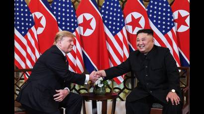 Kim Jong-un y Donald Trump