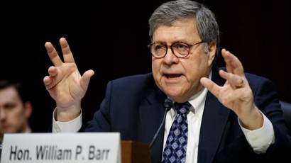 William Barr, fiscal general de EE. UU.