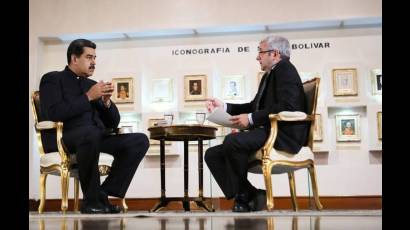 Presidente de Venezuela, Nicolás Maduro, en entrevista concedida a HispanTV