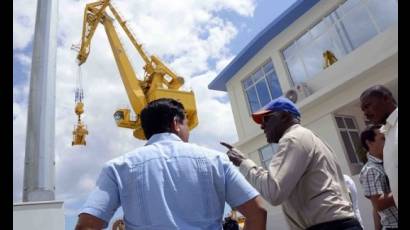 Nueva terminal portuaria multipropósito de Santiago de Cuba.