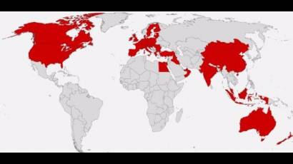 Estos son los países que hasta la fecha  han suspendido las operaciones de los Boeing 737