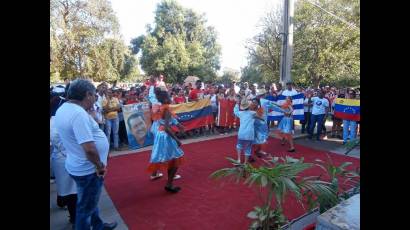 La FEU en Isla de la Juventud desarrolló  una jornada de homenaje a Hugo Rafael Chávez Frías