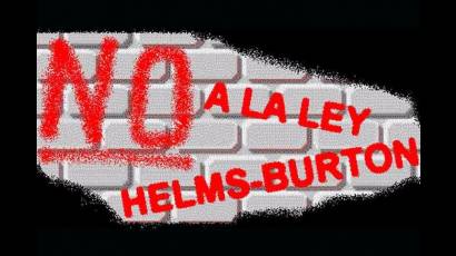 No a la Ley Helms Burton