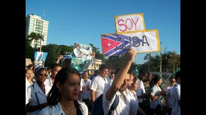 Jóvenes cubanos