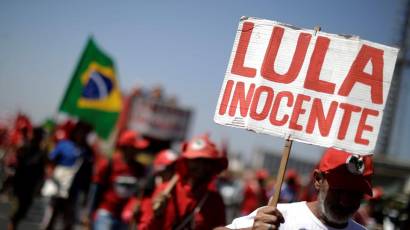 Gran apoyo popular a Lula