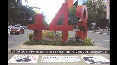 Estudiantes de Ayotzinapa