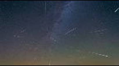 Lluvia de estrellas líridas
