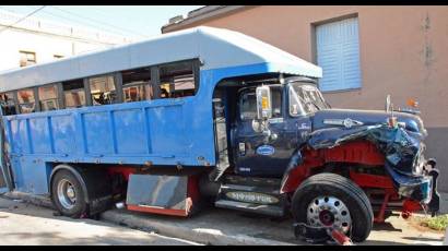 Accidente masivo en Ciego de Ávila