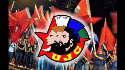 Jóvenes cubanos se unen dentro de las actividades por la celebración del 57 aniversario la UJC y el 58 de la OPJM