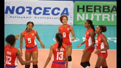 Equipo femenino sub 20 de Voleibol